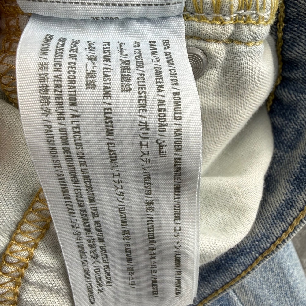 Hollister Skinny Fit Epic Flex Light Wash Denim Jeans Mens 32x31 Back To‎ School - Picture 15 of 16